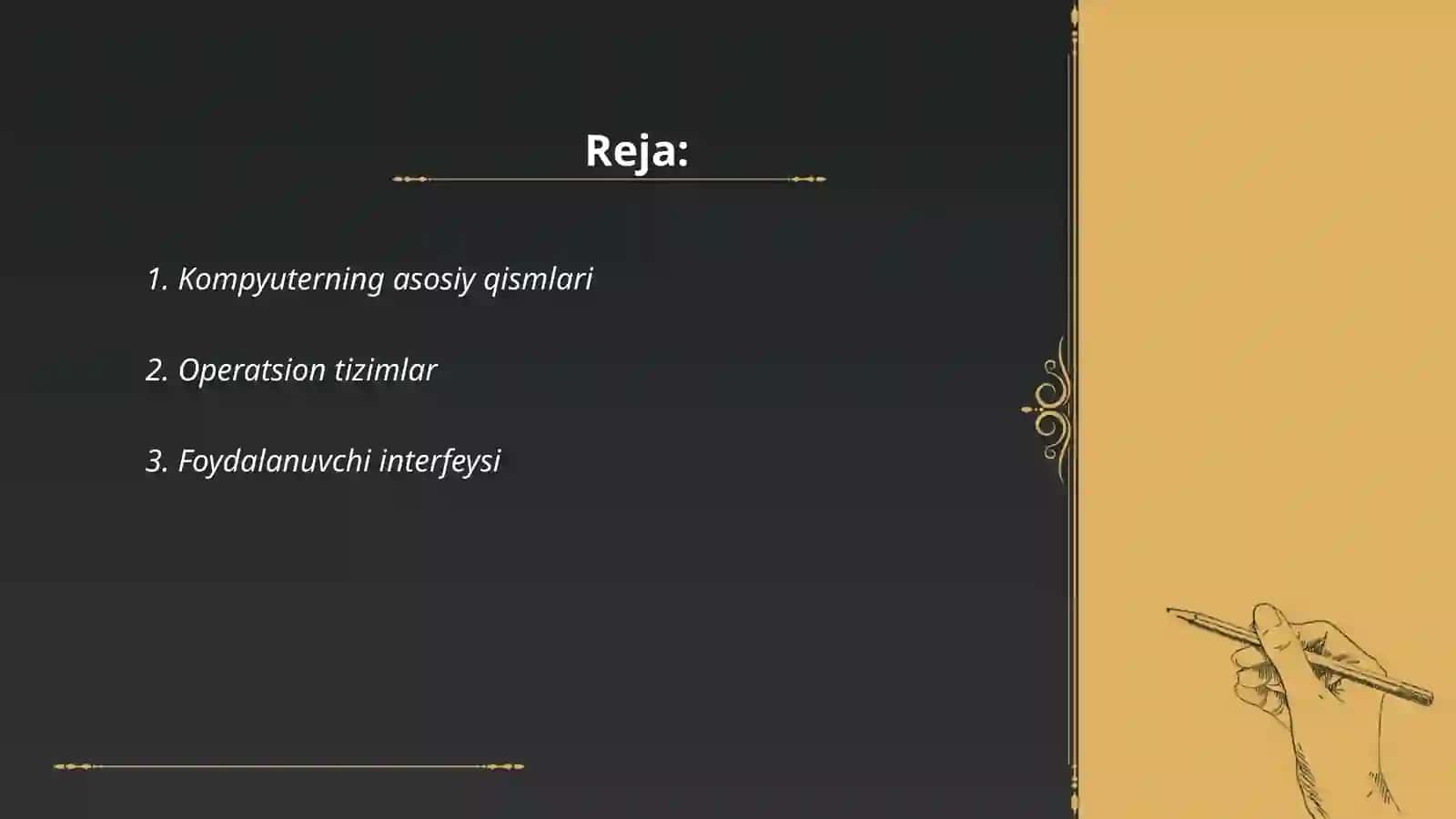 Kompyuterning asosiy qismlari 2