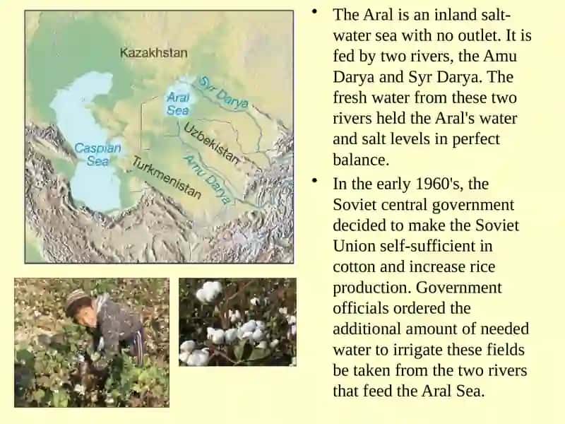 The Aral Sea: A Lesson in Human-Environment Interaction 2
