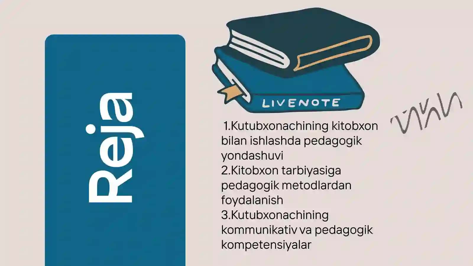Kutubxonachining kitobxon bilan ishlashda pedagogik yondashuvi 2