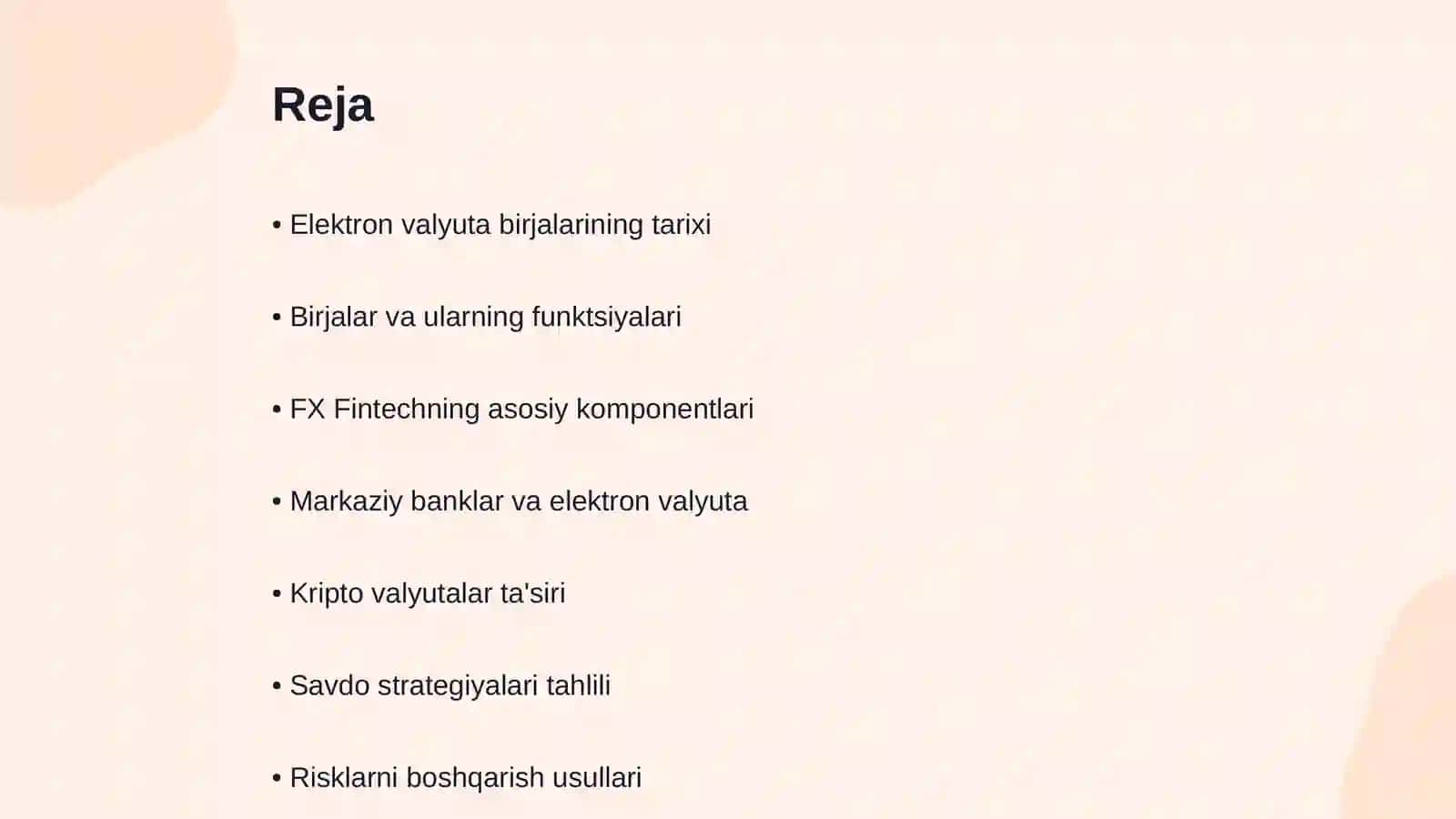 Elektron valyuta birjalari (FX Fintech) 2