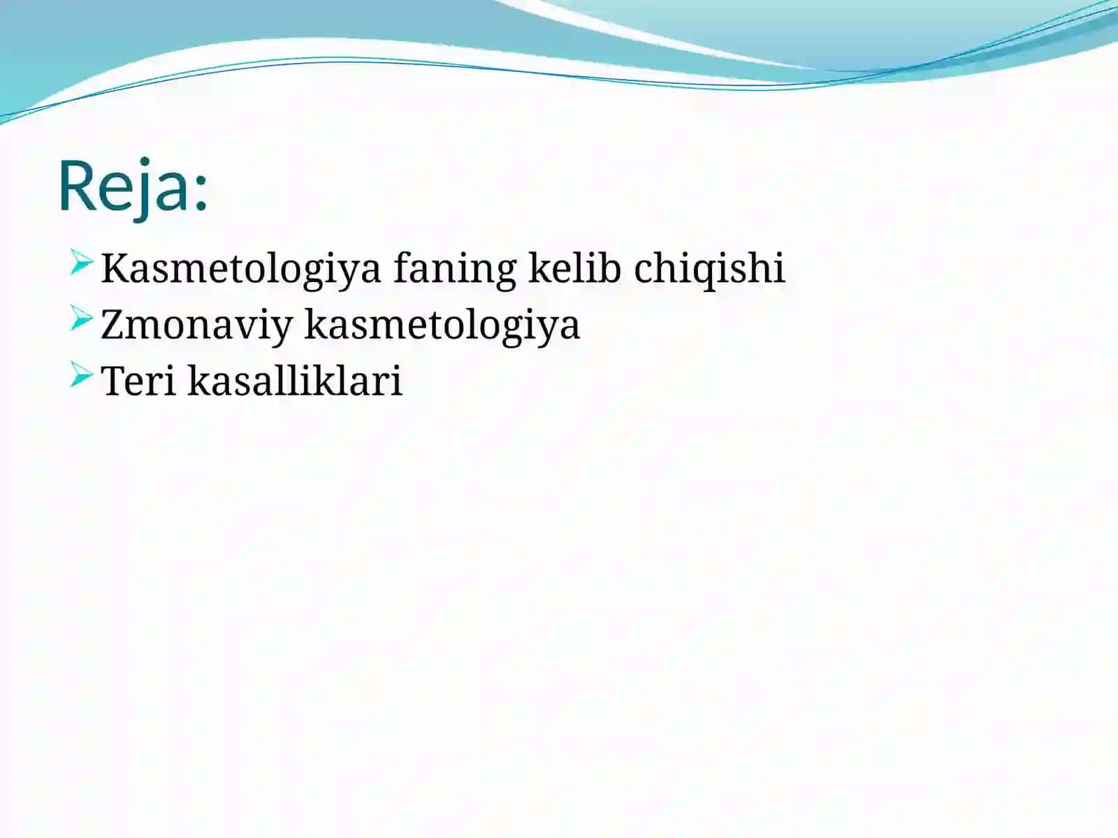 Zamonaviy tibbiyotda kosmetologiya 2