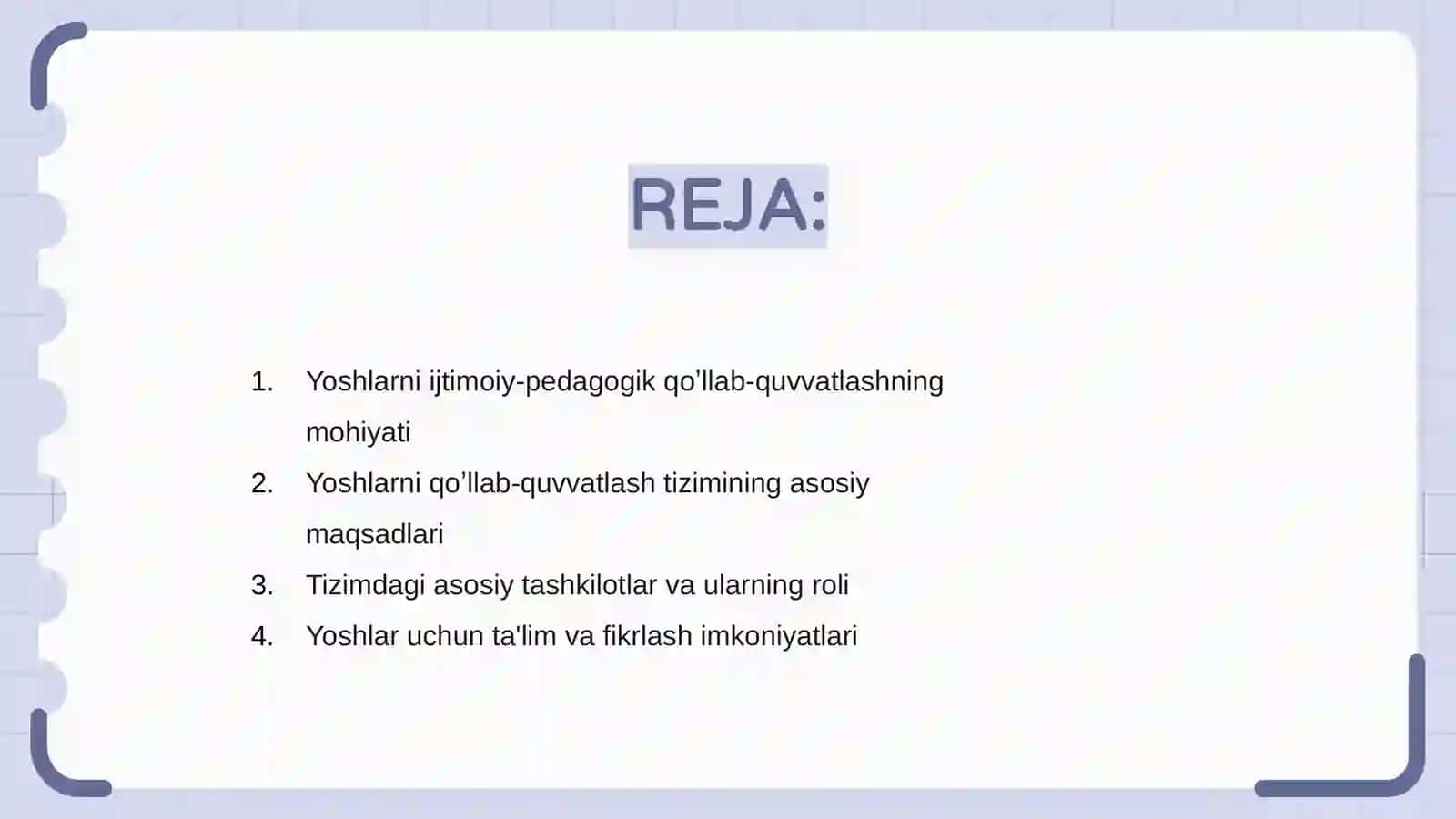 Yoshlarni ijtimoiy-pedagogik qoʼllab-quvvatlash tizimi 2