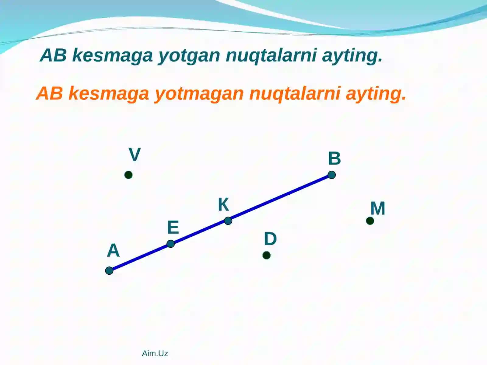 Uchburchakning nechta uchi, tomoniva burchagi mavjud? 2