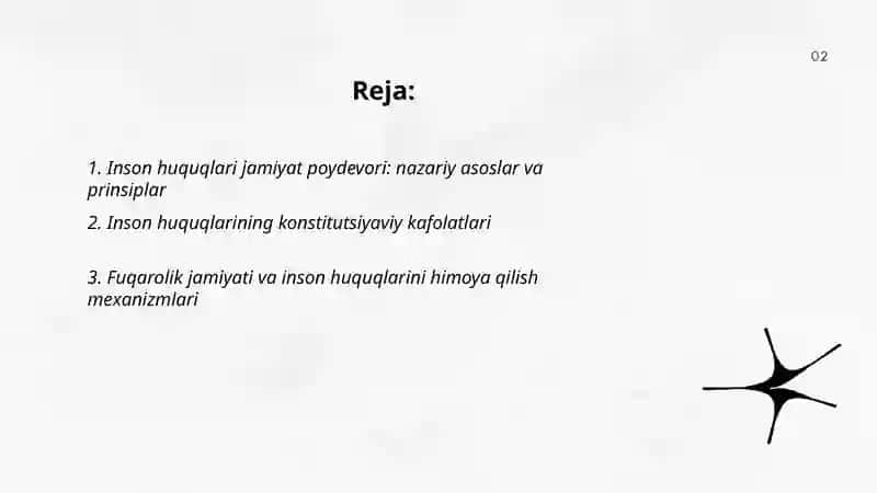 Inson huquqlari jamiyat poydevori 2