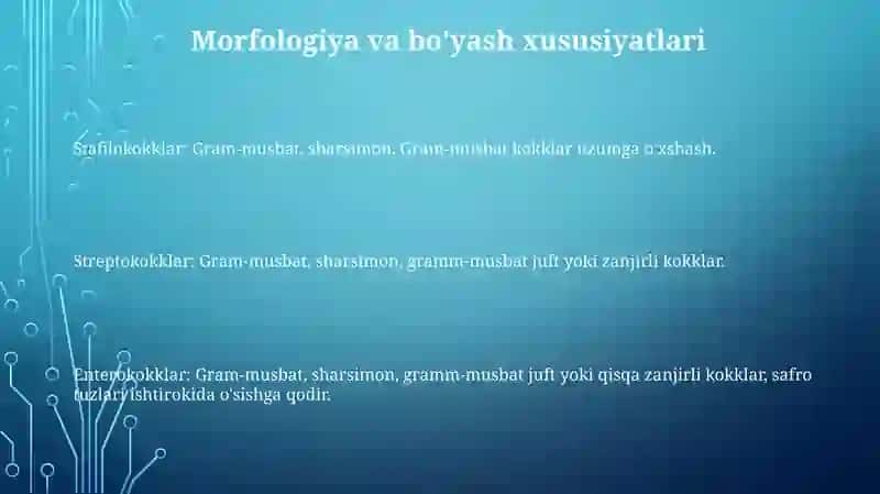 Satfilakoklarning Diagnostikasi (Veterinariya) 2