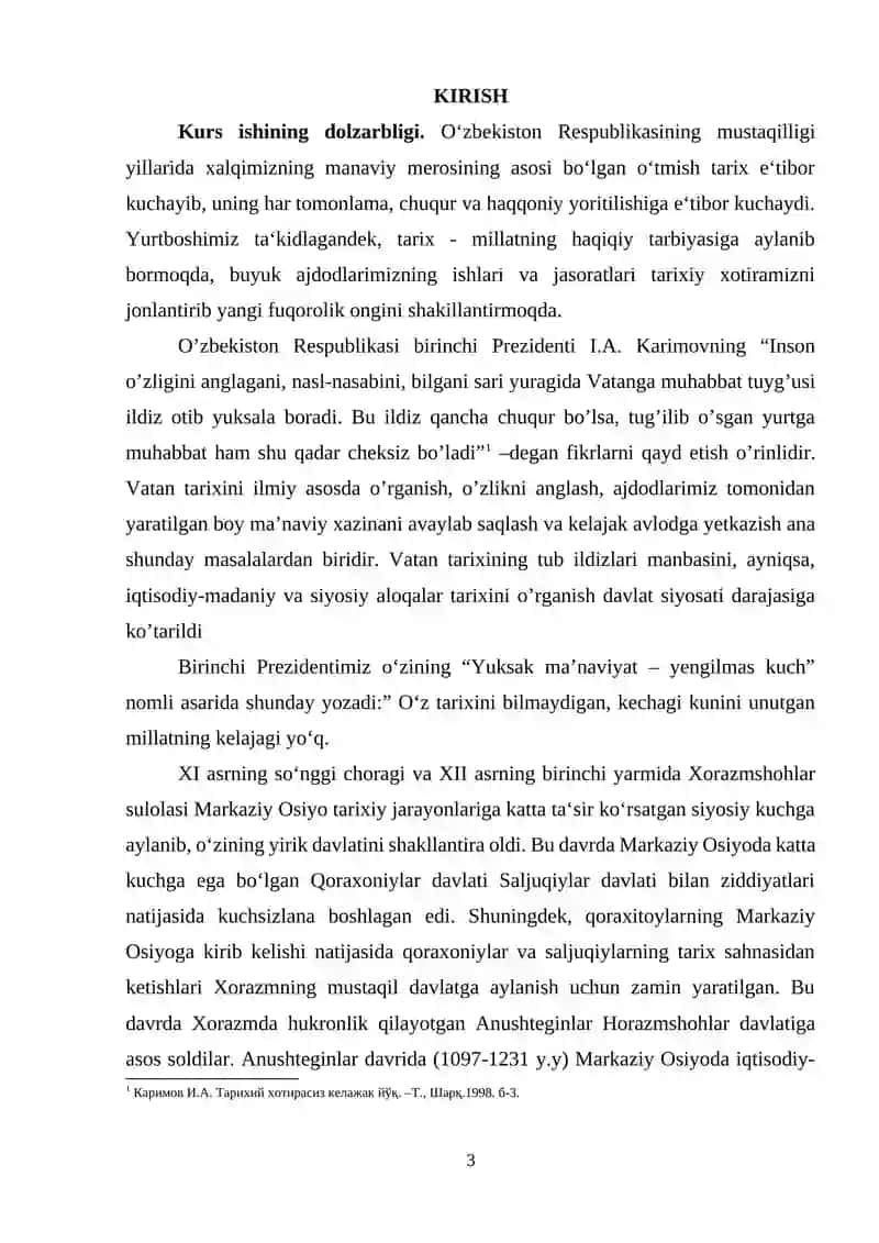 XORAZMSHOHLAR DAVLATI 2