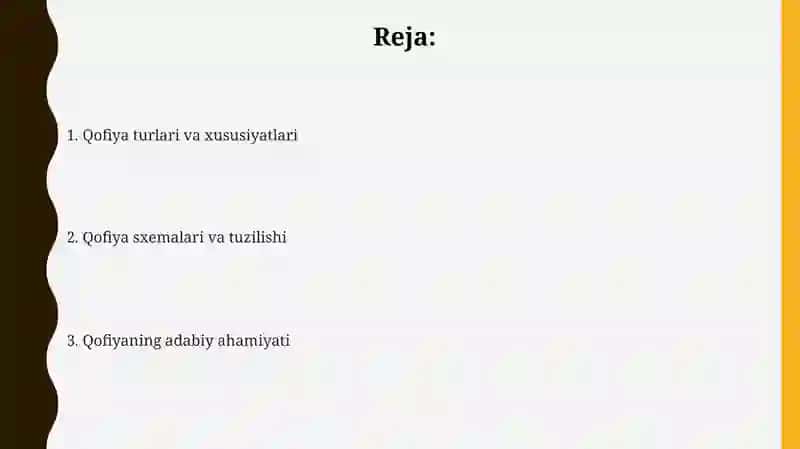 Qofiya tiplari va turlari 2