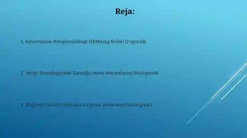 Raqamli Transformatsiya va Inson Resurslari Strategiyasi 2