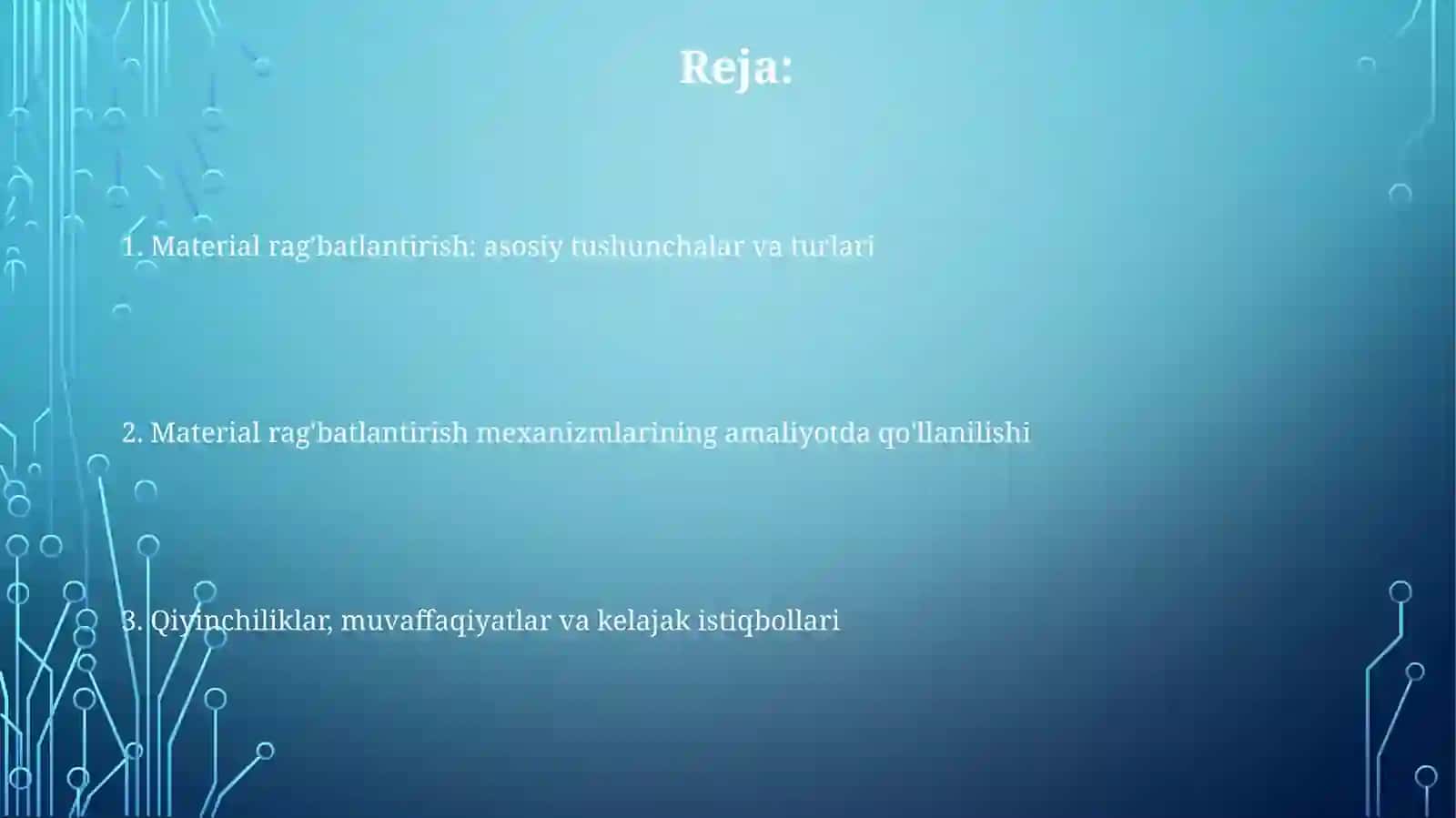 Material rag'batlantirish 2