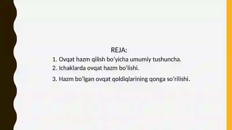 Ovqathazm bo'lishi 2