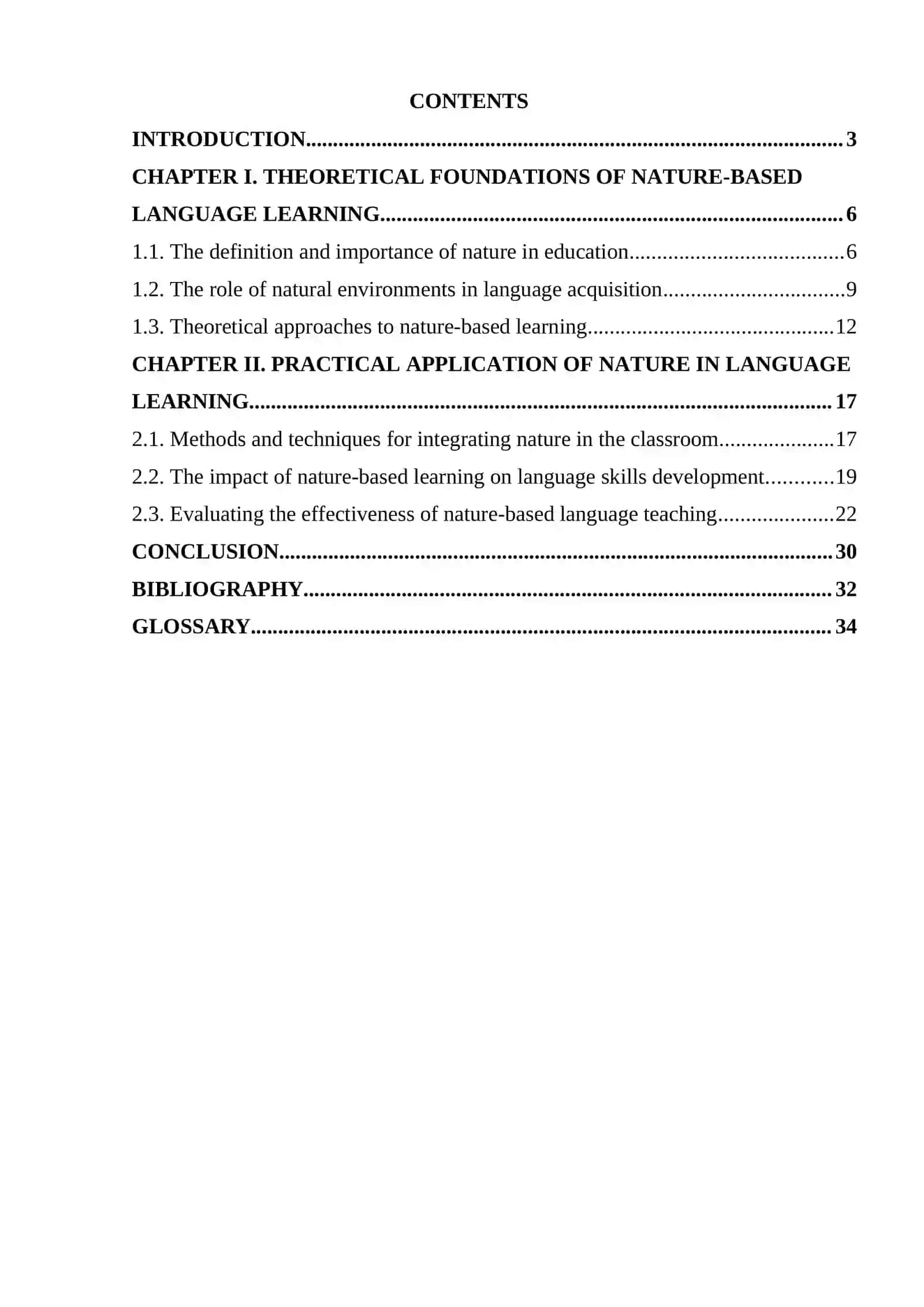 Integrating Nature in Language Learning 2