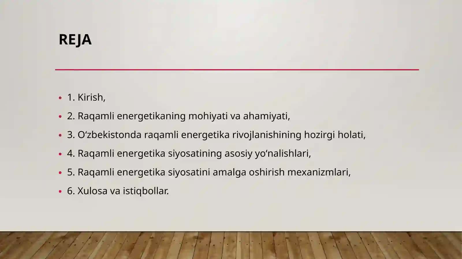 Oʻzbekistondaraqamli energetika siyosati 2