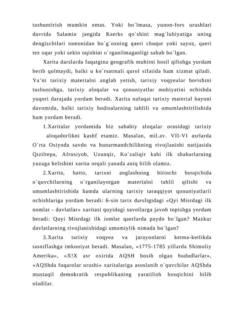 Xaritalar va tarixiy tafakkur 2