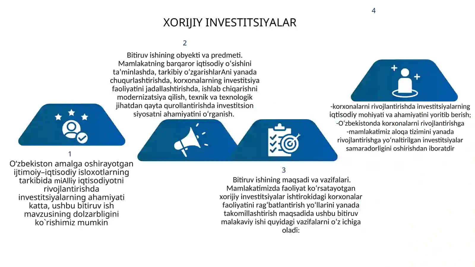 XORIJIY INVESTITSIYALAR 2