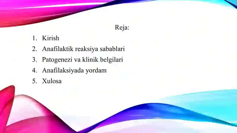 Anafilaktik reaksiyalar 2