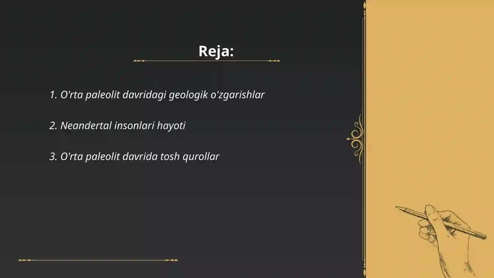 O'rta paleolit davri 2