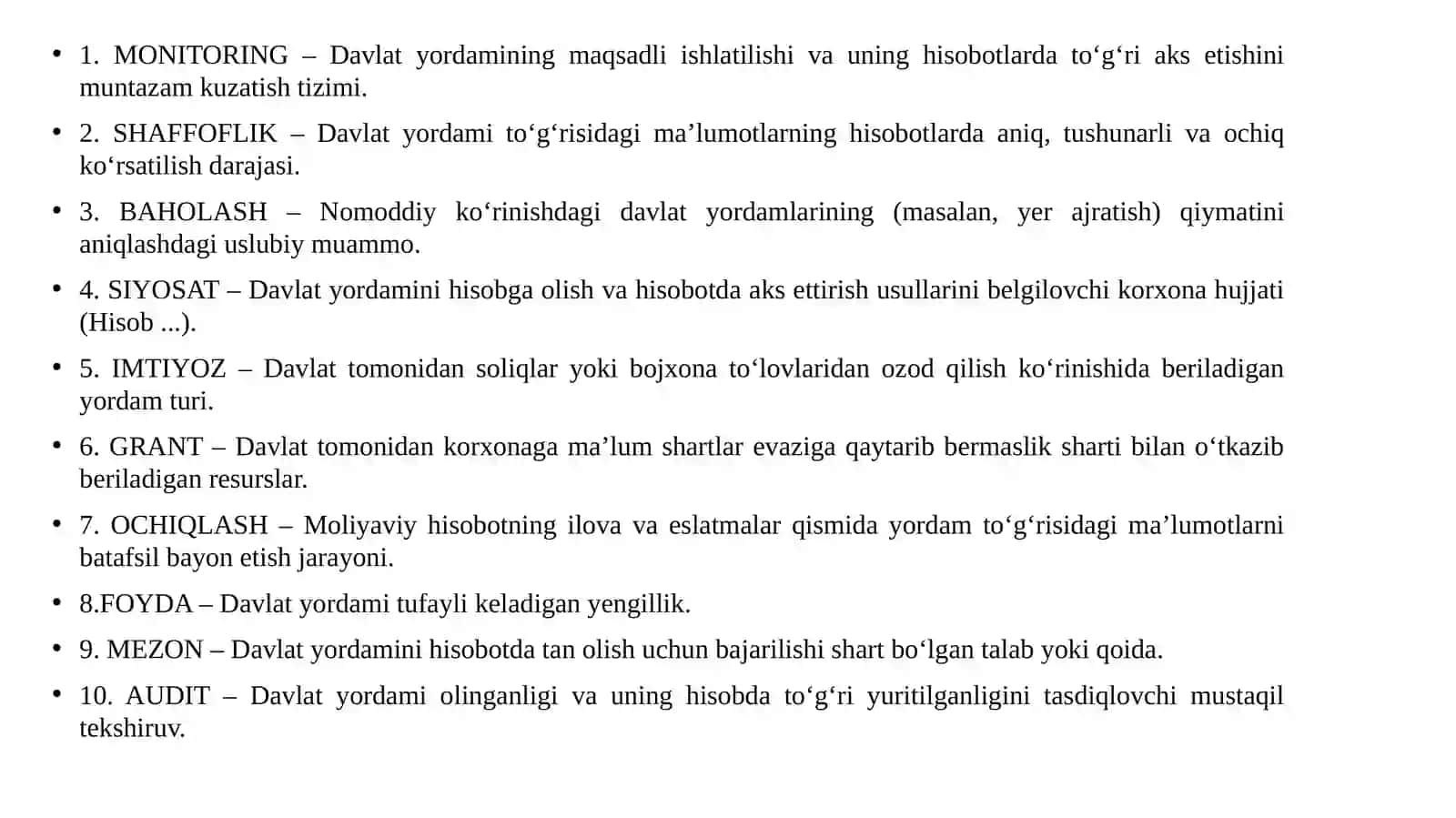 Mavzu: Mezon 2