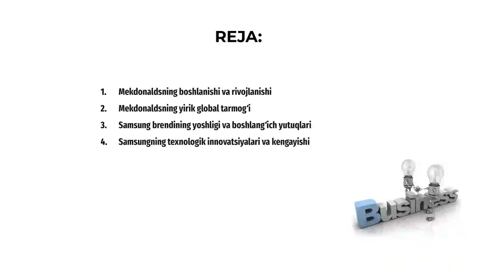 Mekdonaldsning boshlanishi va rivojlanishi 2