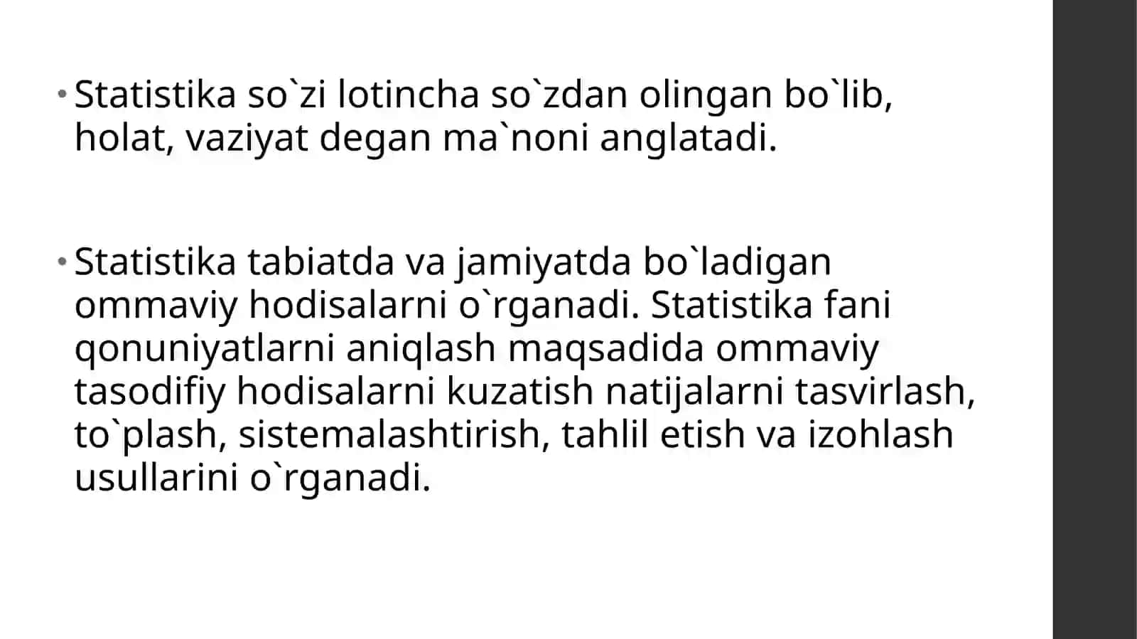 Matematik statistika 2
