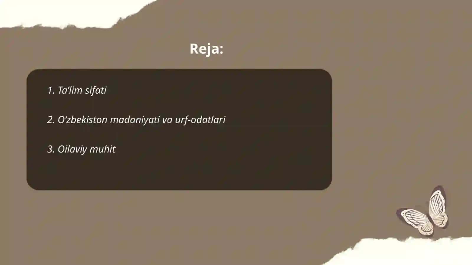 TALABALAR HAYOTI VA FAOLIYATINI O'ZGARTIRUVCHI ASOSIY OMILLAR 2