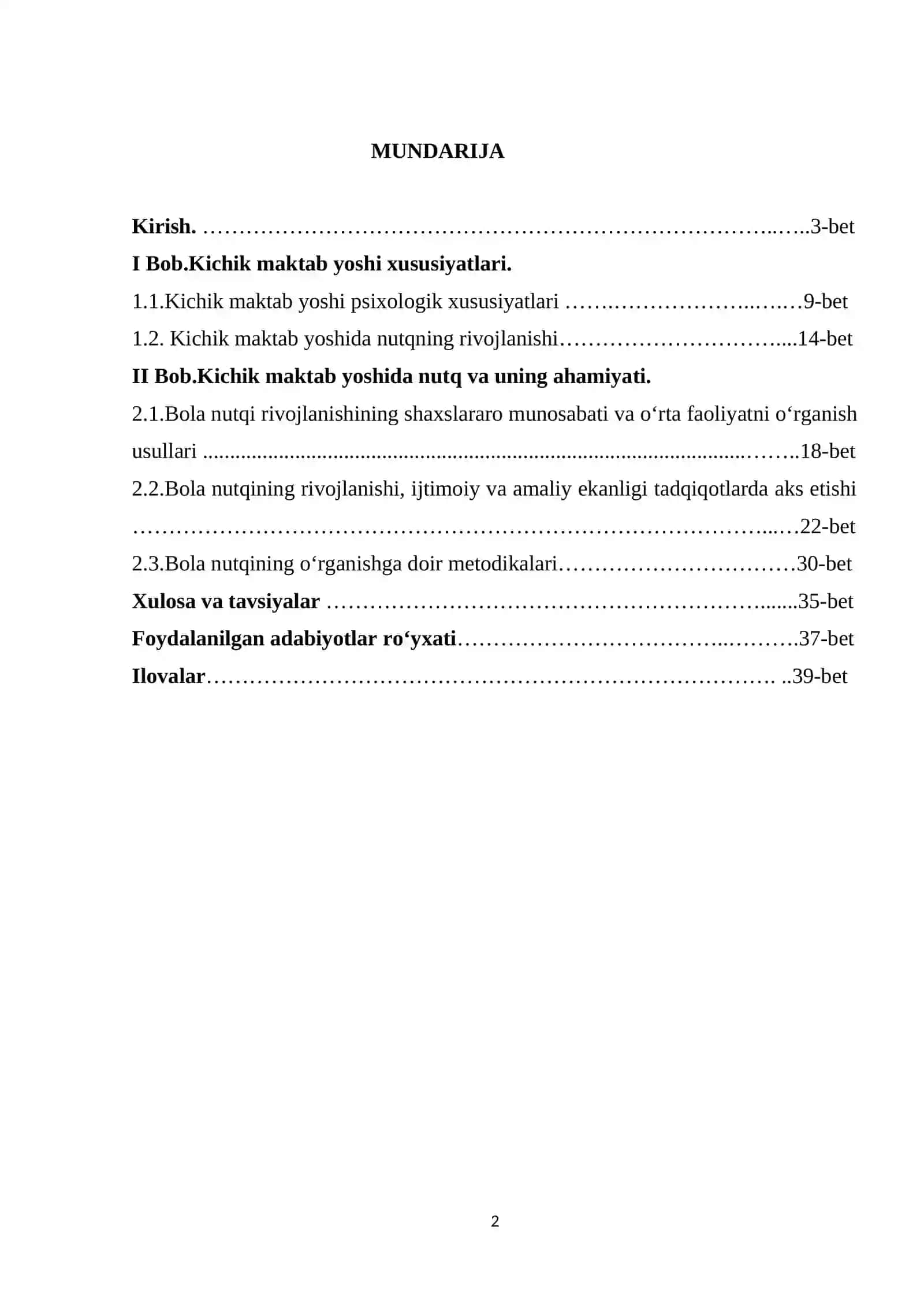 Rivojlanish psixologiyasi 2