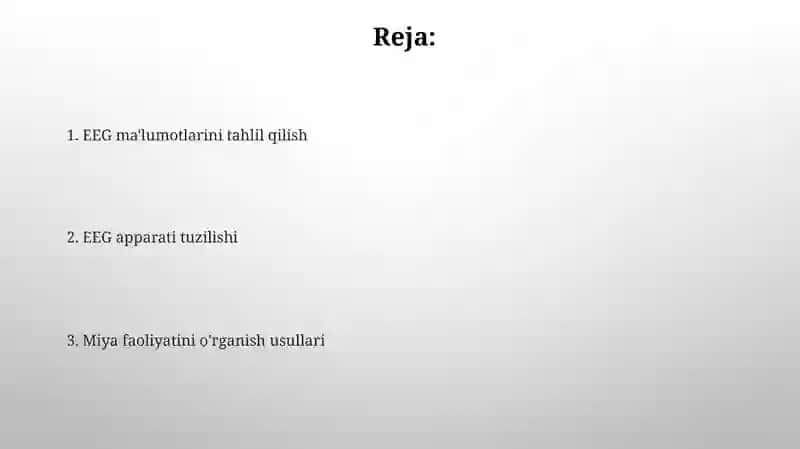 EEG (elektroensefalografiya) apparati 2