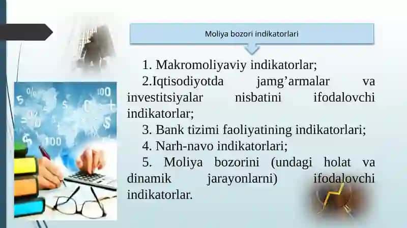 Moliyabozori Indikatorlari va Modellari 2
