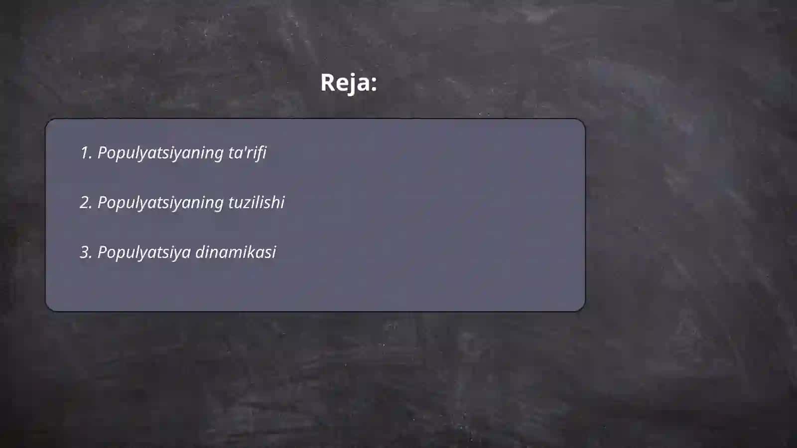 Populyatsiya, bionetsenoz va ekosistemalarning ta'rifi va ularga misollar 2