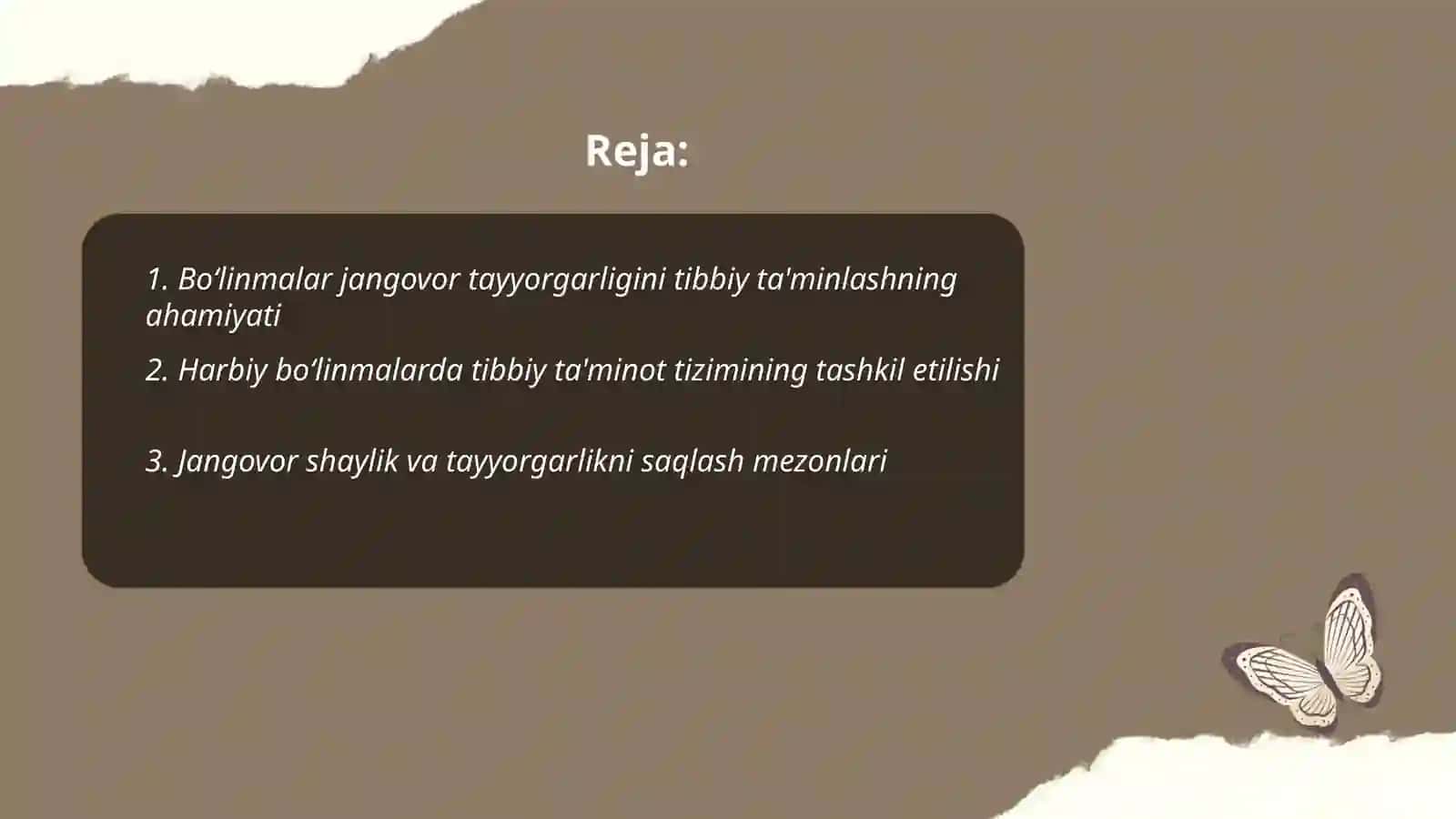 Jangovor Tayyorgarlik Turlari 2