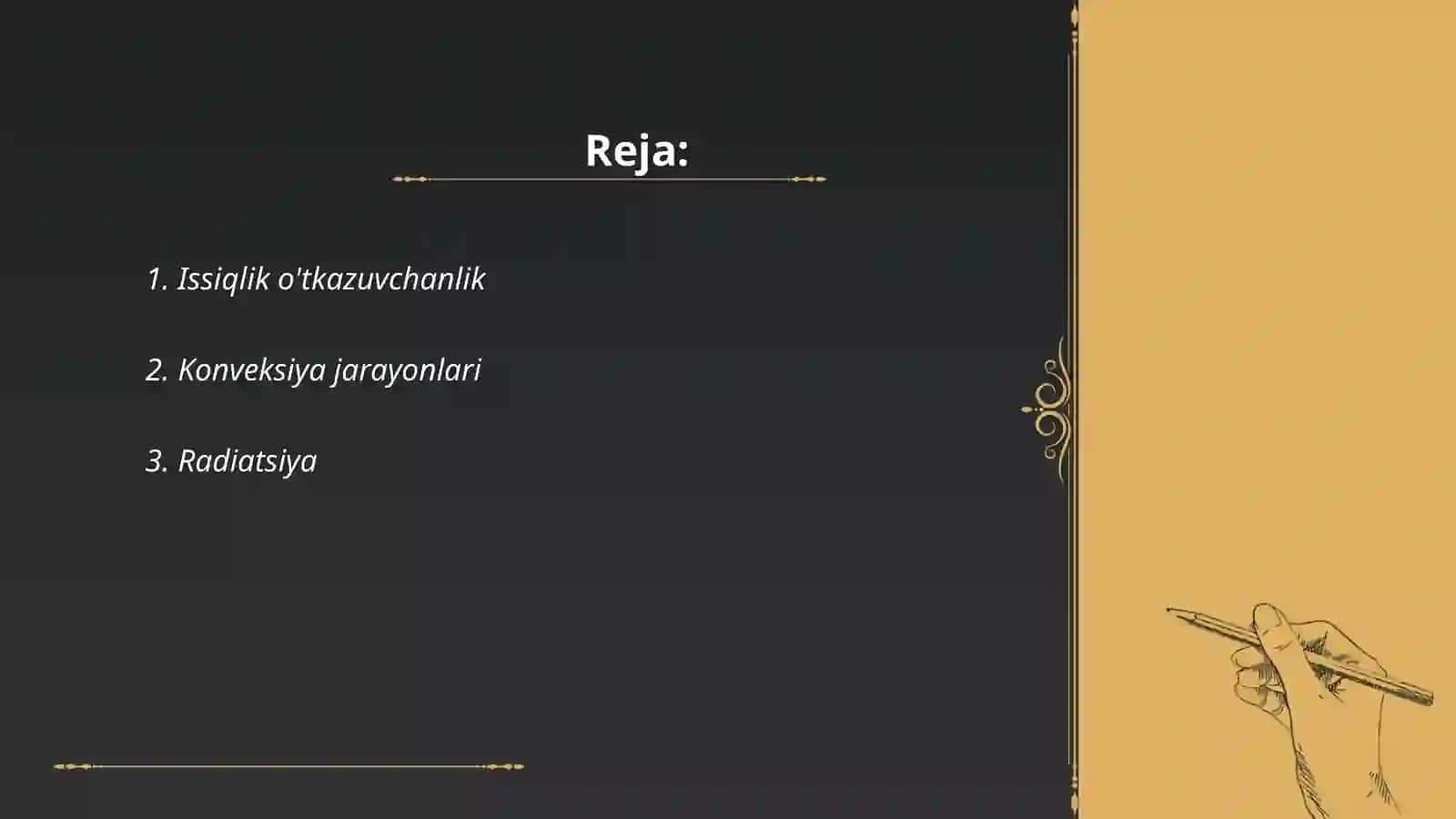 Pisixik jarayonlar turlari 2