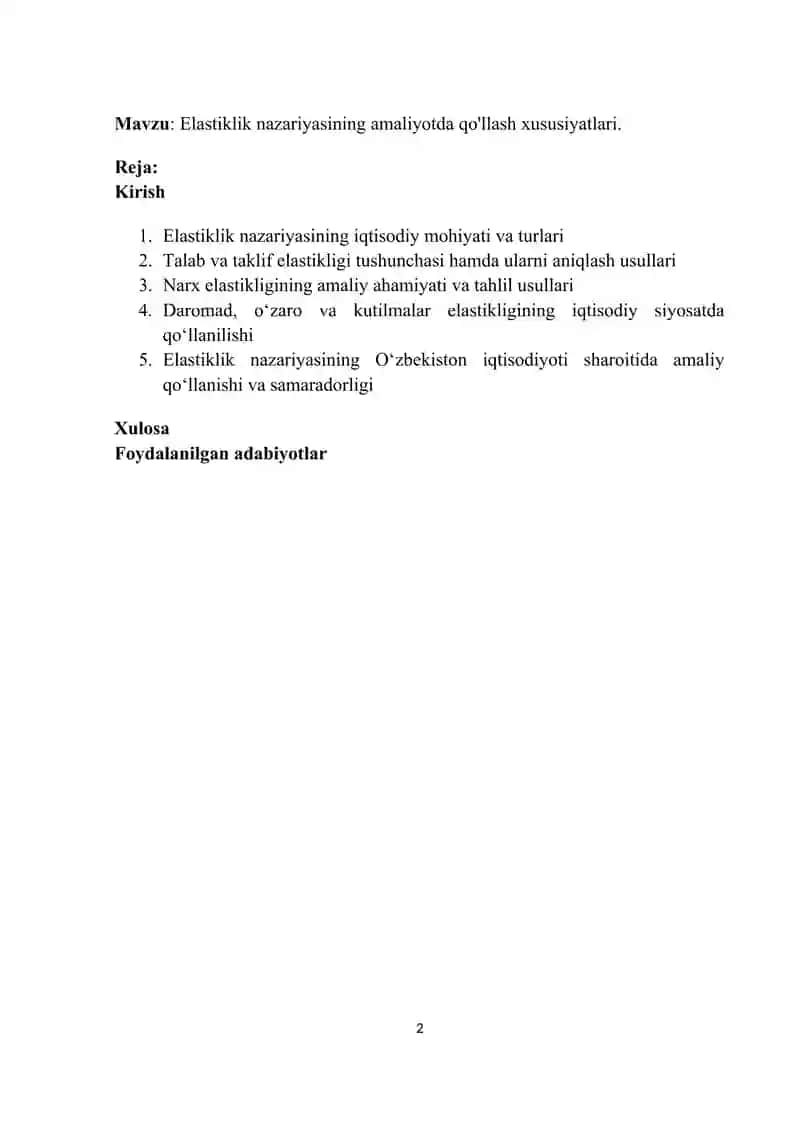 Elastiklik nazariyasining amaliyotda qo'llash xususiyatlari 2