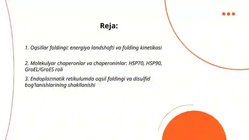 Oqsillar foldingi, notoʻgʻri folding va buzulishlar 2