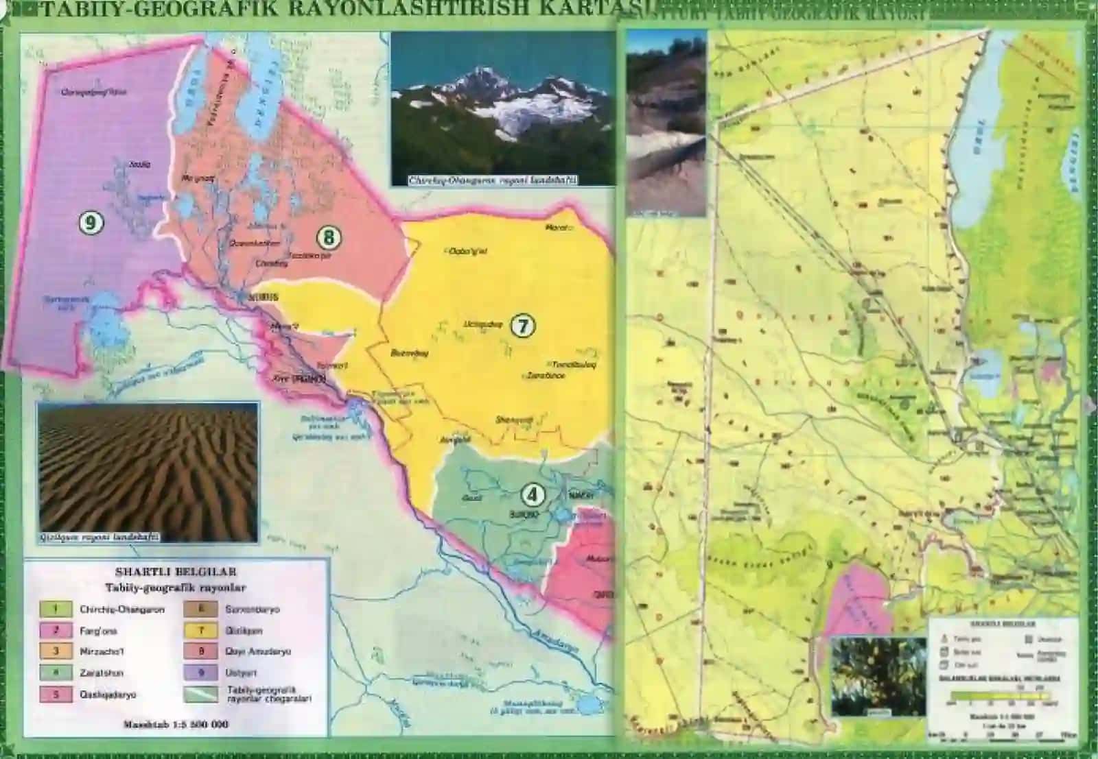 USTYURT TABIIY GEOGRAFIK OKRUGI 2