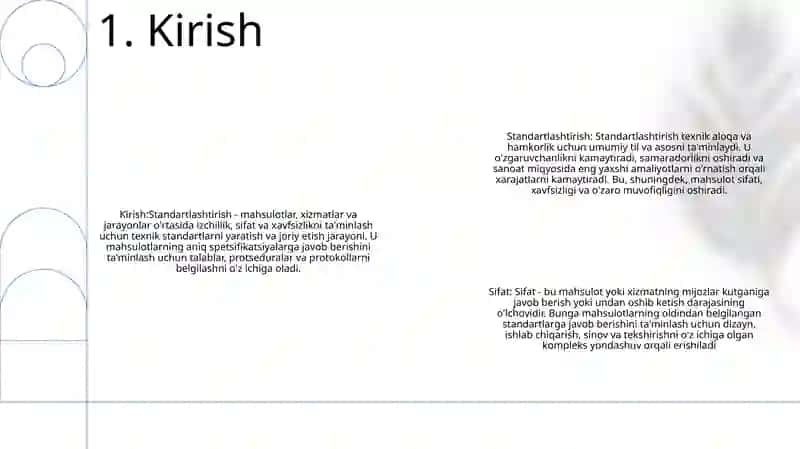 Standartlashtirish Va Sifat 2