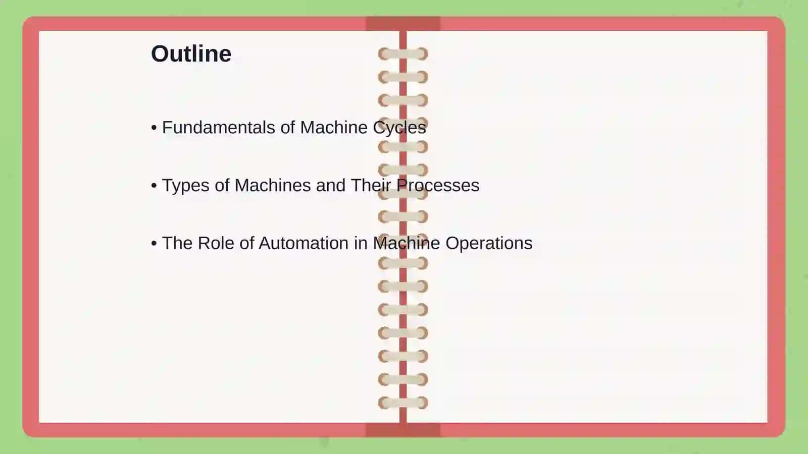Machines cycles and processes 2