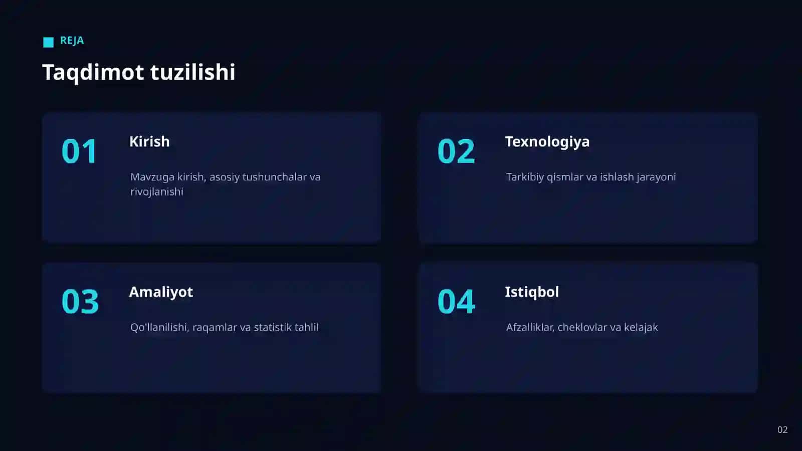 Sun'iy intellekt bo'yicha professional taqdimot 2