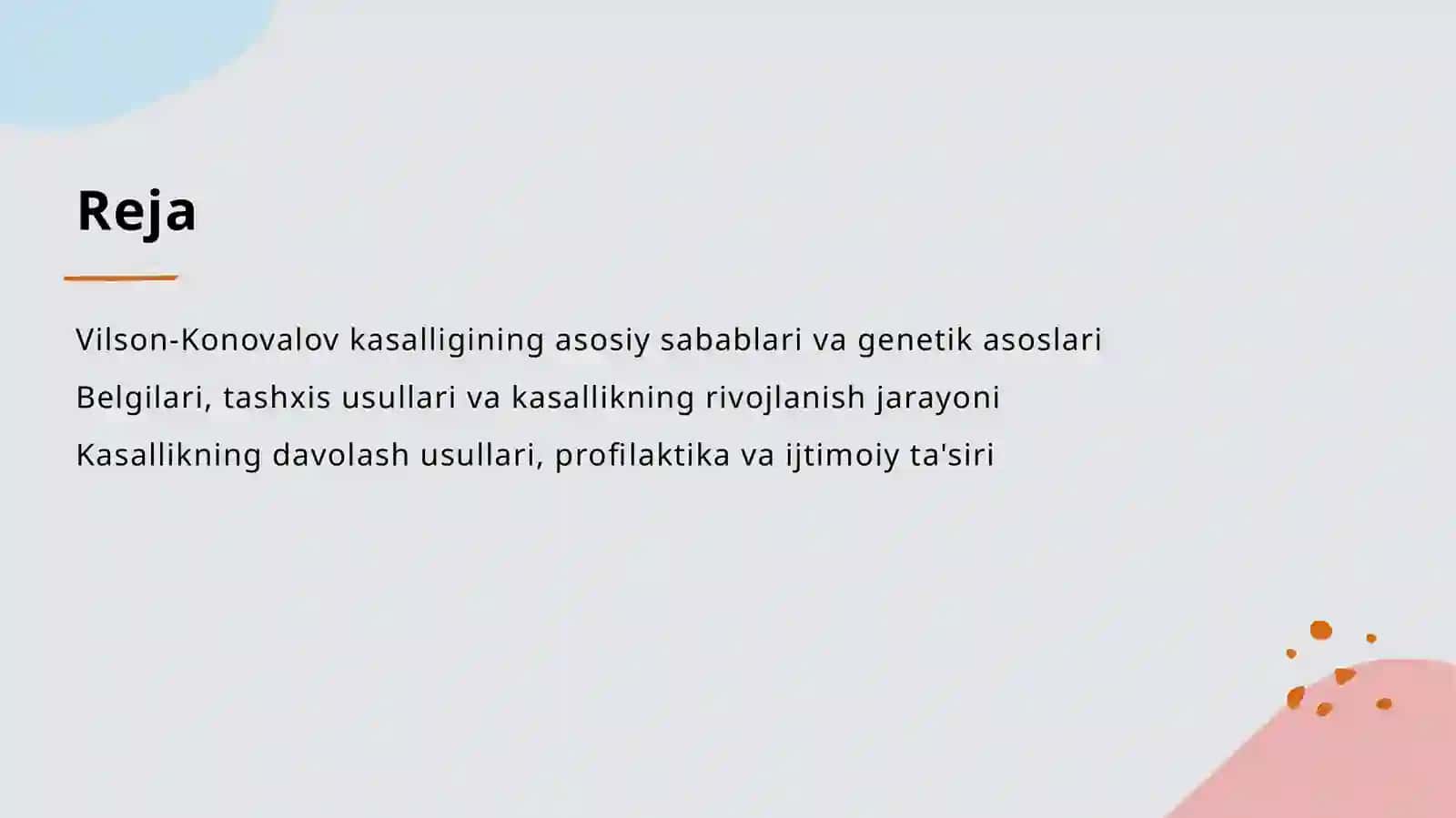 Vilson Kanovalova kasalligi 2