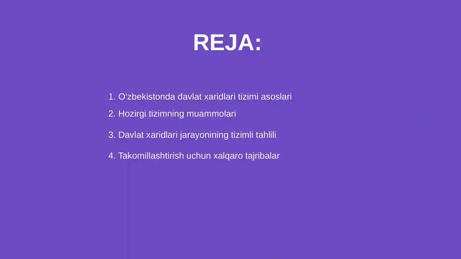 O'zbekistonda Davlat Xaridlari Tizimi 2