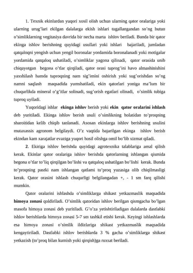 Ekinga ishlov berish mashinalari 2