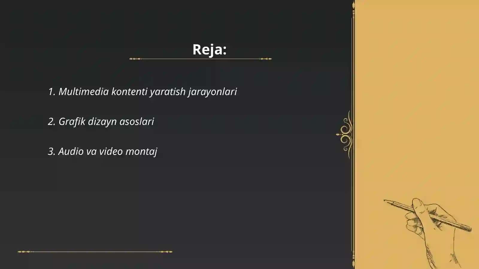 Multimedia texnologiyalari 2