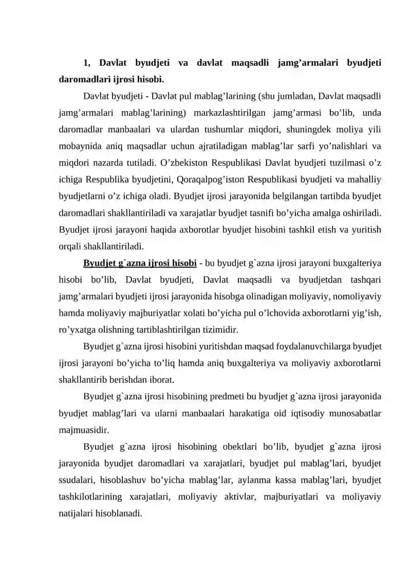 Davlat byudjetlarini tarkibiy qismlari 2