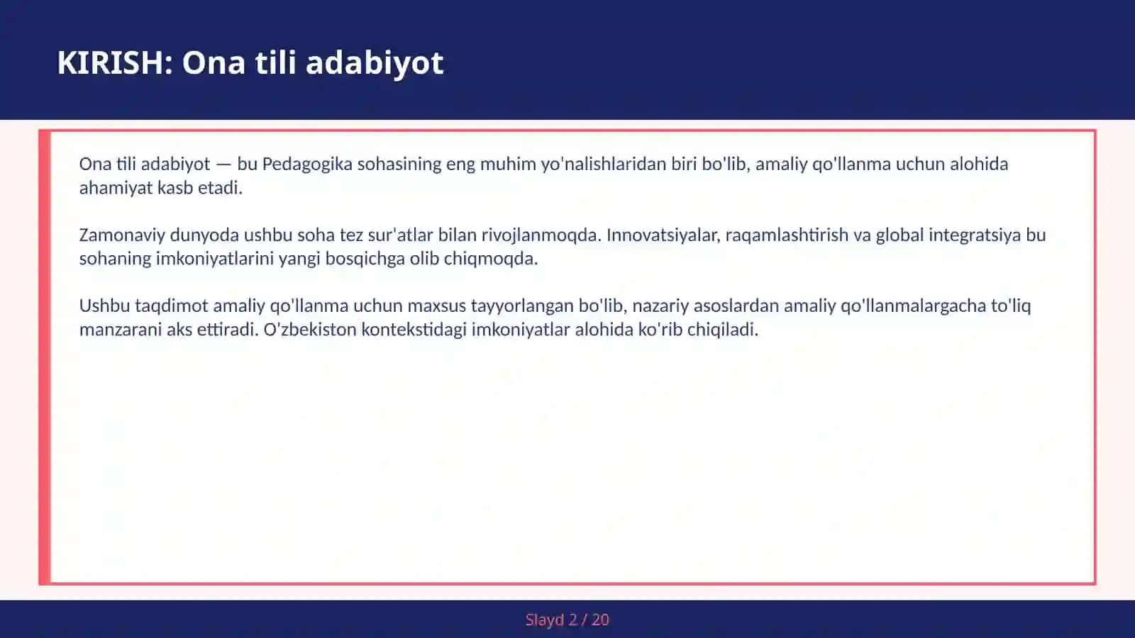 Ona tili adabiyot amaliy qo'llanma 2