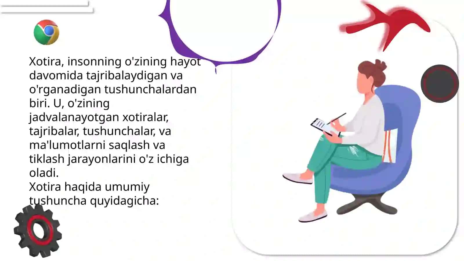 Xotiratushuncha 2