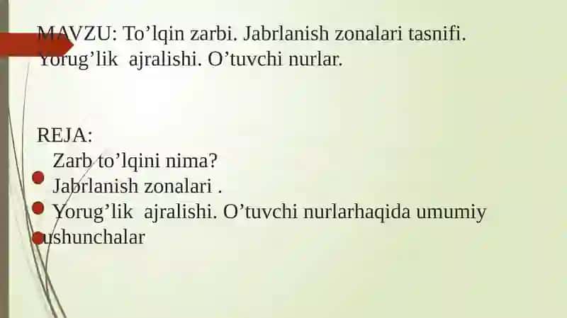 Zarb to'lqini 2