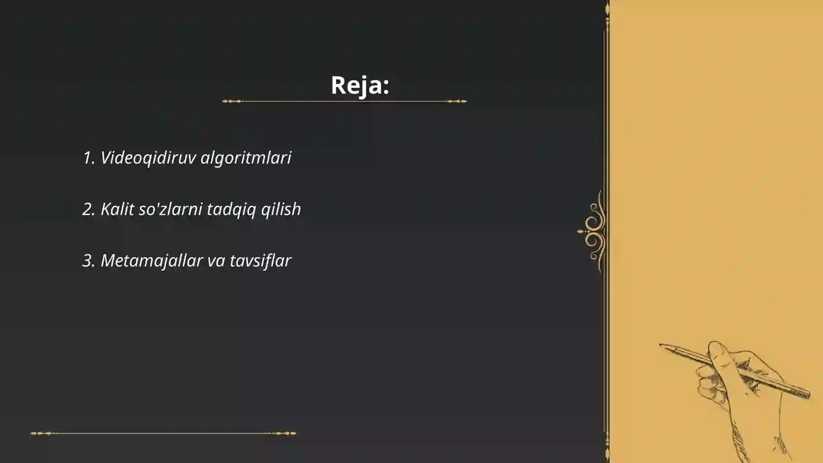 Videoqidiruv tizimini optimallashtirish 2