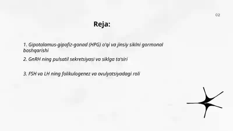 Jinsiy siklning gormonal boshqariluv mexanizmi 2