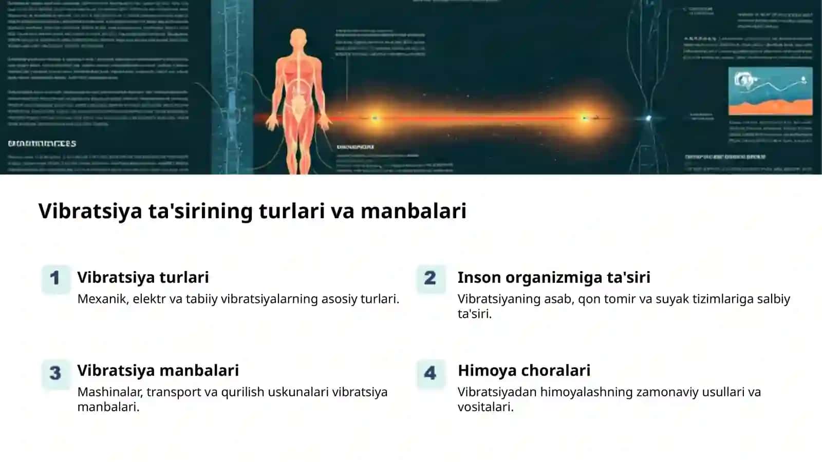Vibratsiya kasalligi: Xavf va himoya 2