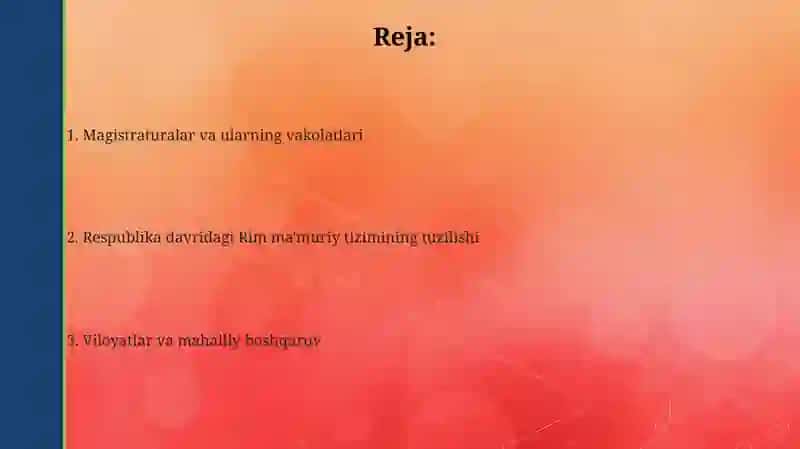 Respublika davrida Rimning boshqaruv tizimi 2