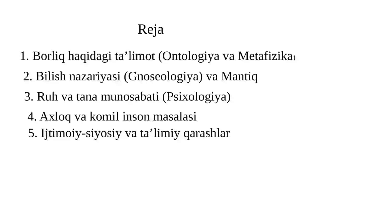 IBN SINONING FALSAFASI 2