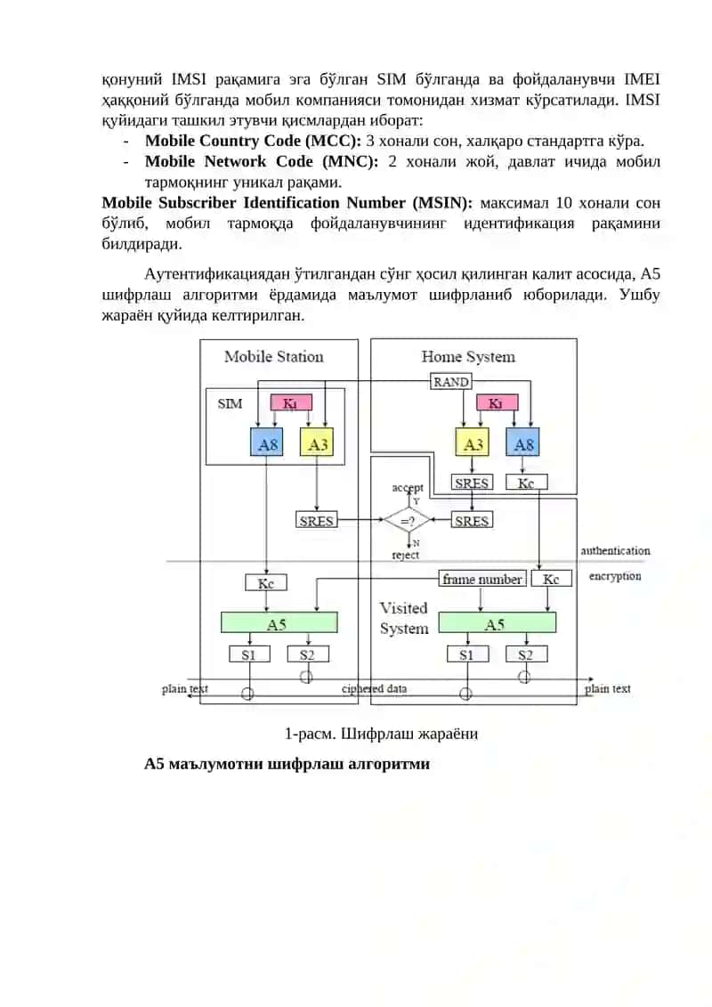 A5/1 шифрлаш алгоритми 2